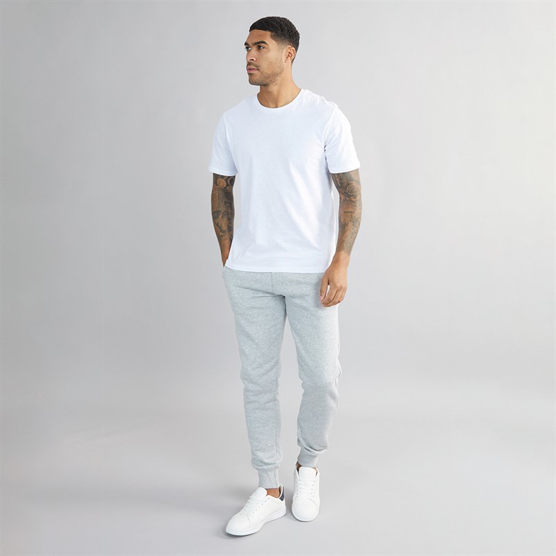 French Connection Mens Joggers Light Grey Mel