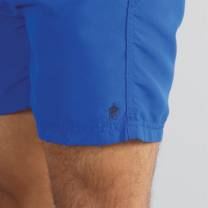 French Connection Mens Contrast Swim Shorts Mazarine/Marine