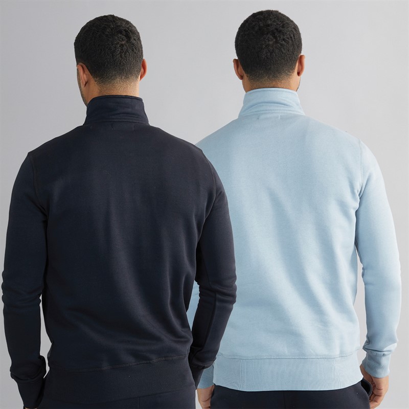 French Connection Mens Two Pack 1/2 Zip Sweatshirts Multi 4
