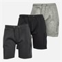 French Connection Mens Jersey Cargo Three Pack Shorts Multi 2