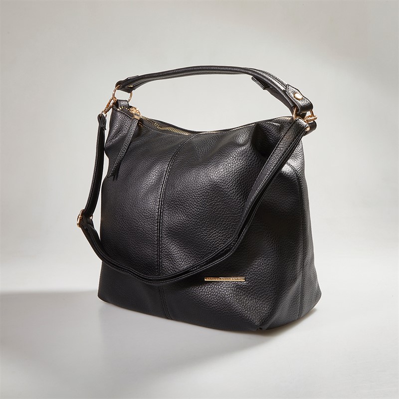 French Connection Womens Slouch Bag Black