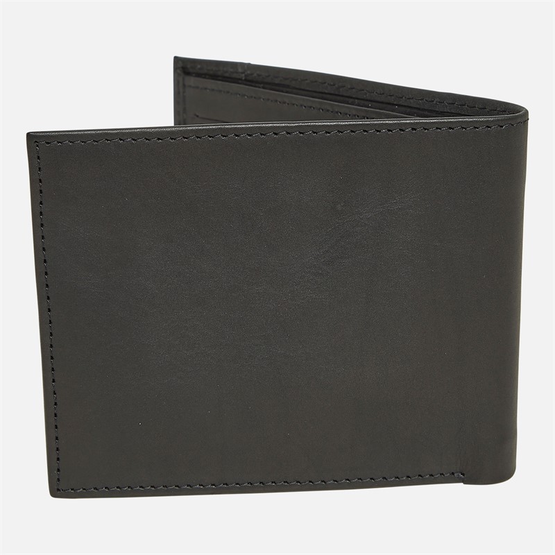 French Connection Mens Leather Wallet Black