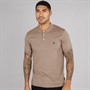 French Connection Mens Jersey Polo Shirt Mink