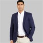 French Connection Mens Linen Blazer Marine
