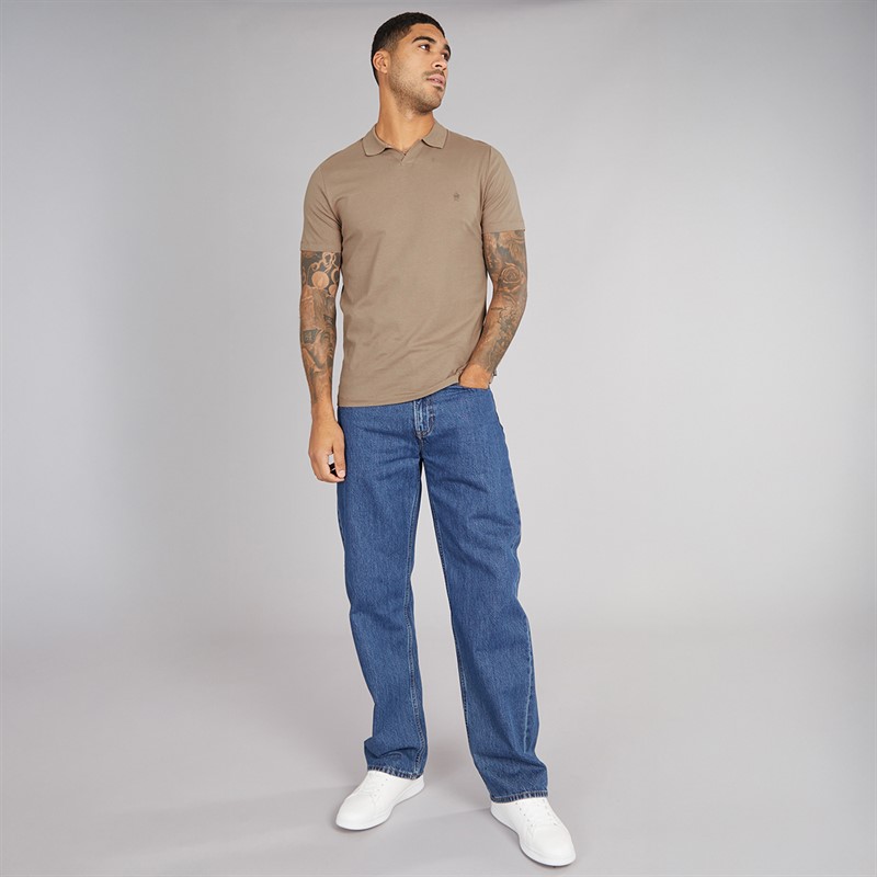 French Connection Mens Trophy Polo Shirt Mink