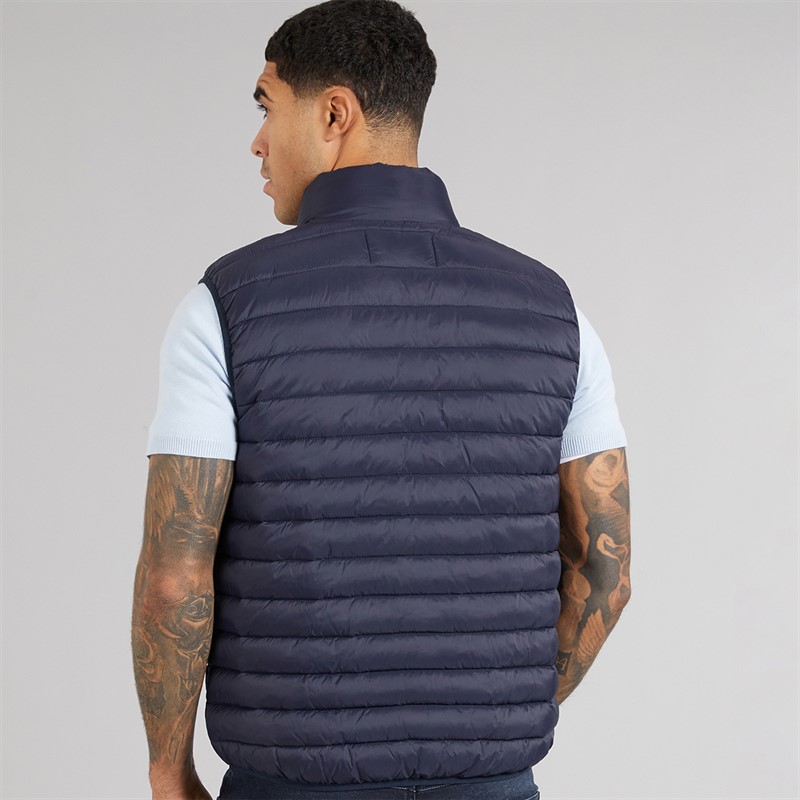 French Connection Mens Superlight Gilet Marine