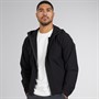 French Connection Mens Tech Luxe Hooded Jacket Black