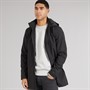 French Connection Mens Mac Hood Jacket Black