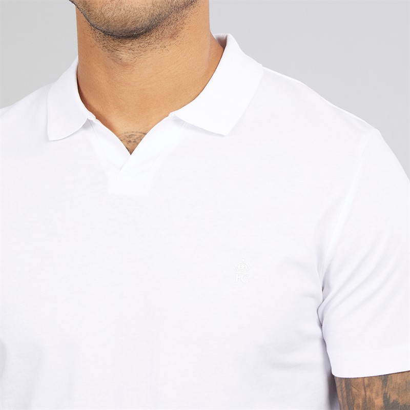 French Connection Mens Jersey Trophy Co-Ord Set Multi 1 - Polo White/Short Marine Multi 1 - Polo White/ Short Marine