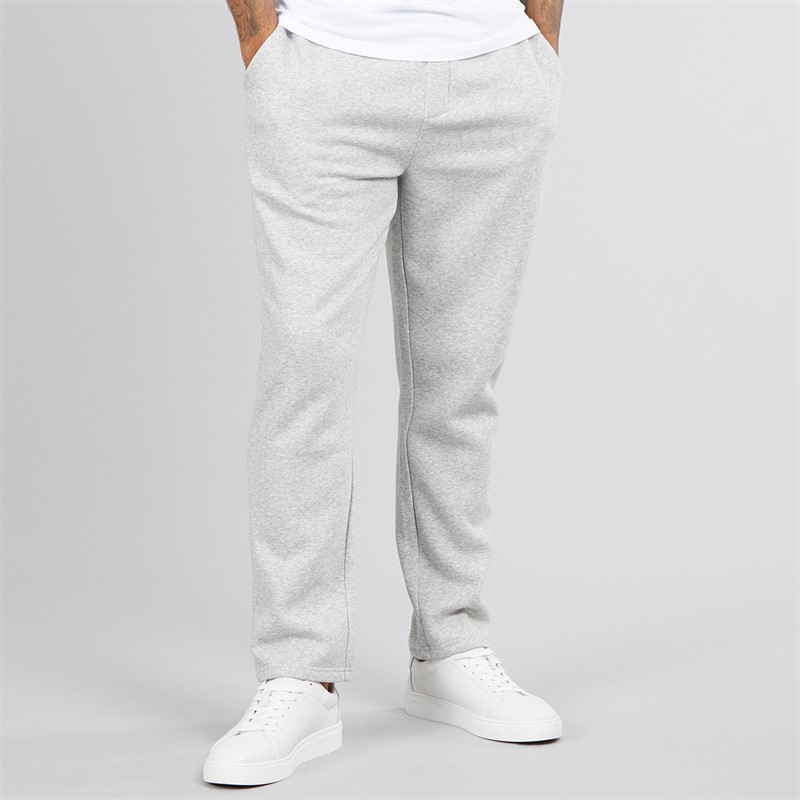 French Connection Mens FC Open Hem Joggers Light Grey Mel Lgt Grey Mel