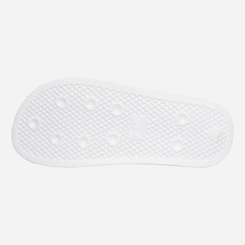 French Connection Sandales à brides Garçon Blanc/Black Logo