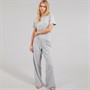 French Connection Womens Tired As Pyjama Set Grey Marl