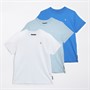 French Connection Boys Three Pack T-Shirts Multi 2