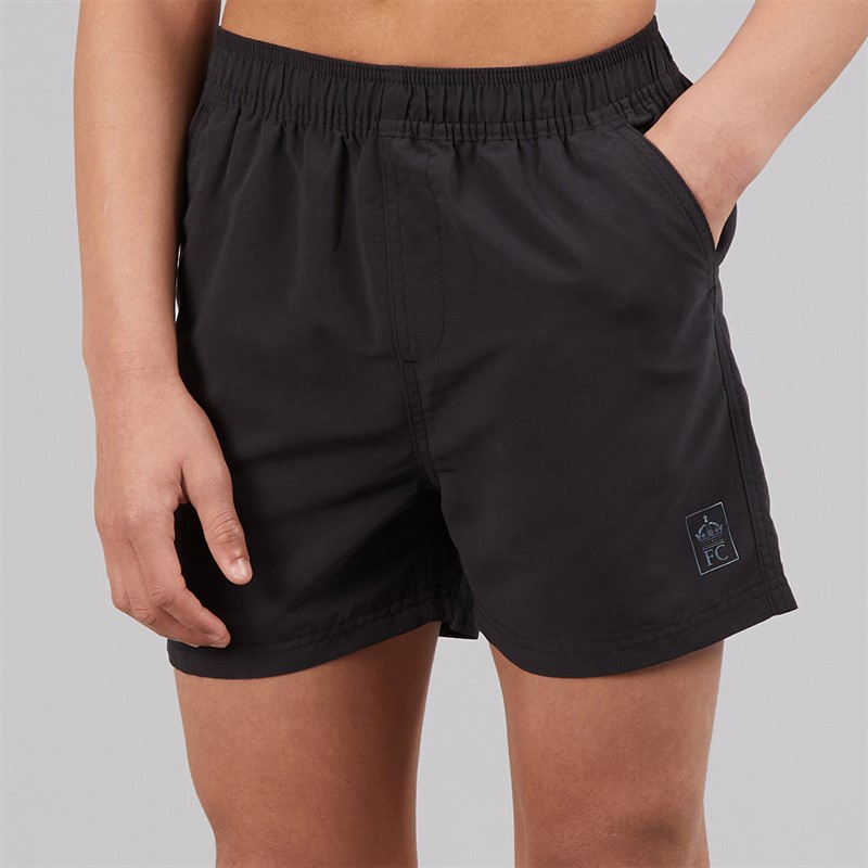 French Connection Boys Babbel Swim Shorts Black
