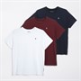 French Connection Boys Three Pack T-Shirts Multi 3
