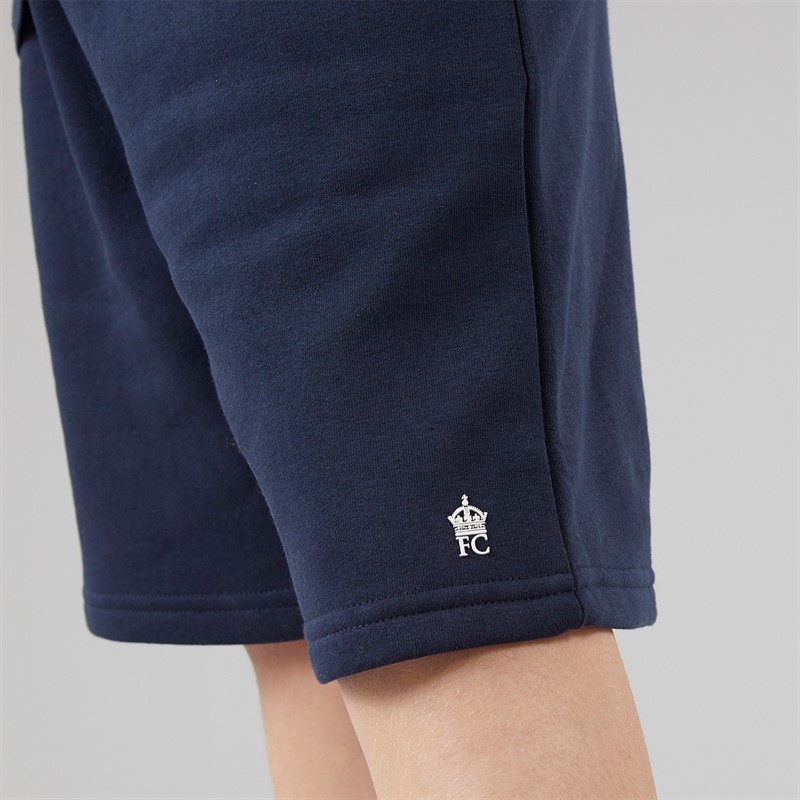 French Connection Boys T-Shirt And Shorts Set Marine/White