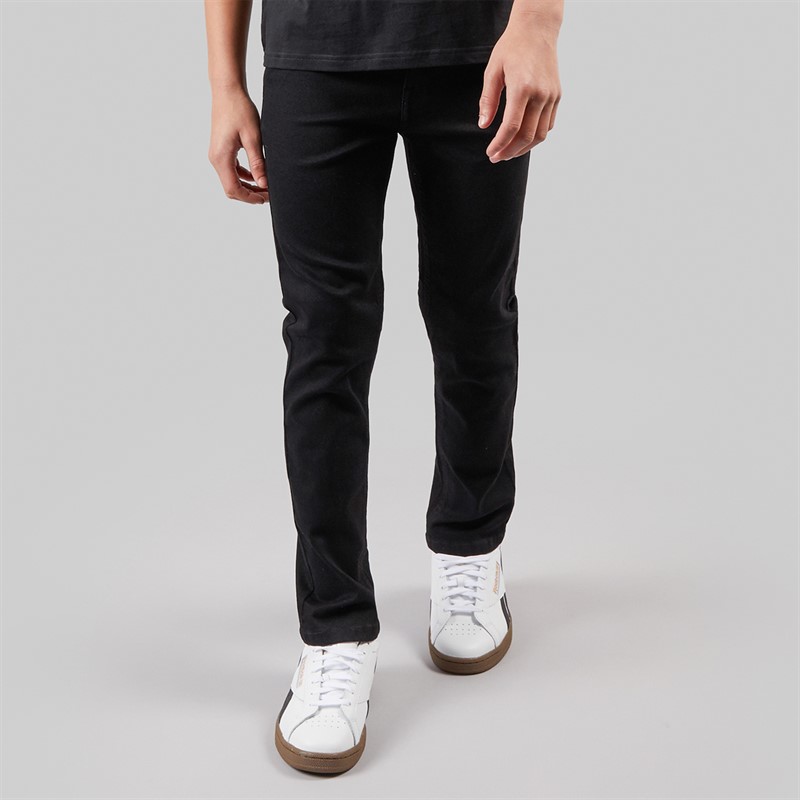 French Connection Boys Straight Fit Jeans Black