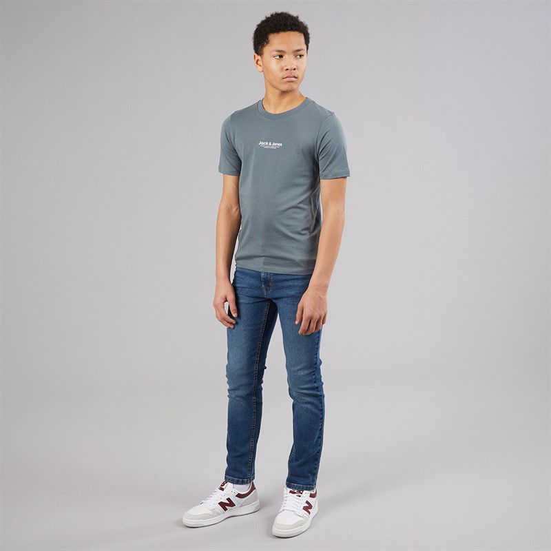 French Connection Boys Straight Fit Jeans Mid Blue