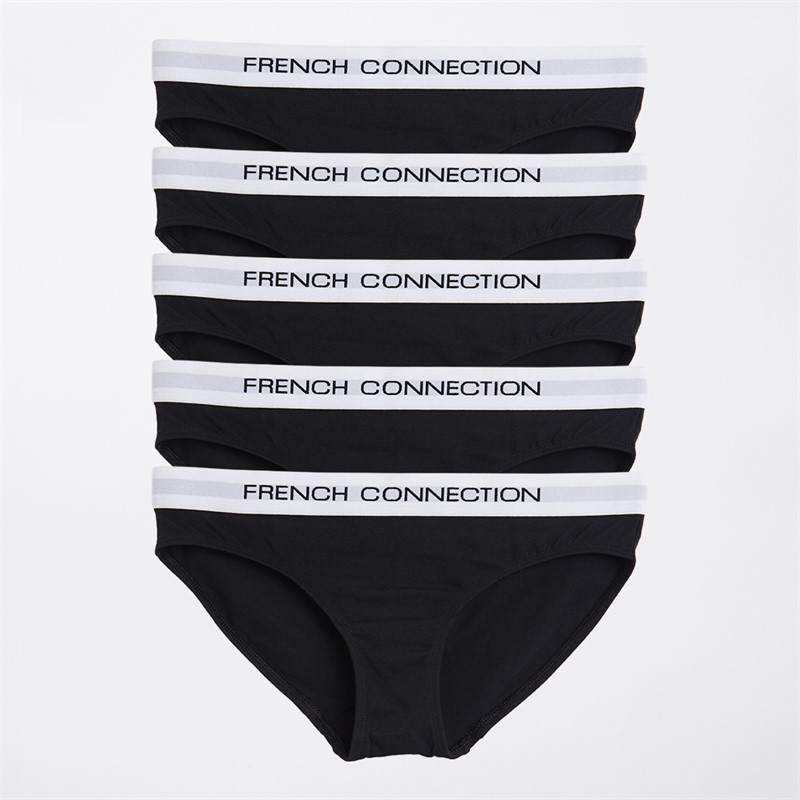 French Connection Womens Five Pack Briefs Multi 6