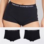 French Connection Womens Three Pack Shorty Briefs Multi 1