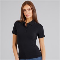 French Connection Womens Polo Shirt Black