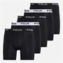 French Connection Mens FCUK Five Pack Performance Boxers Fcuk71 Black