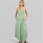 French Connection Womens Bow Back Culotte Jumpsuit Light Sage