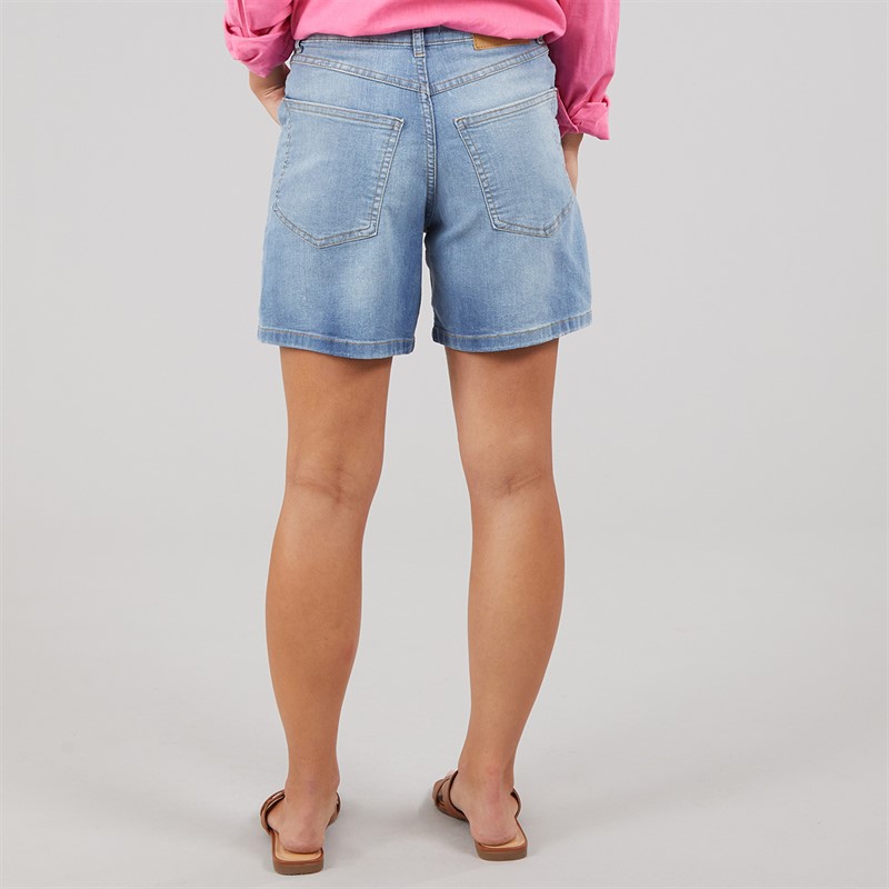 French Connection Womens Denim Shorts Stone Wash Stonewash