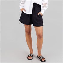 French Connection Womens Linen Shorts Midnight