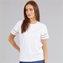 French Connection Womens Crochet T-Shirt White