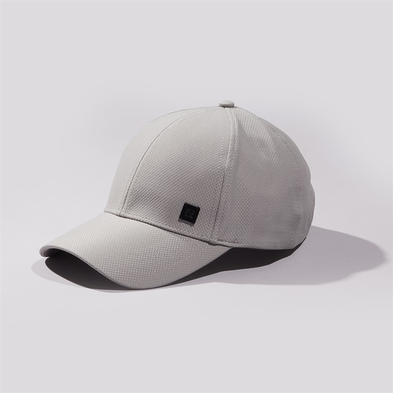 French Connection Mens Waffle Cap Stone