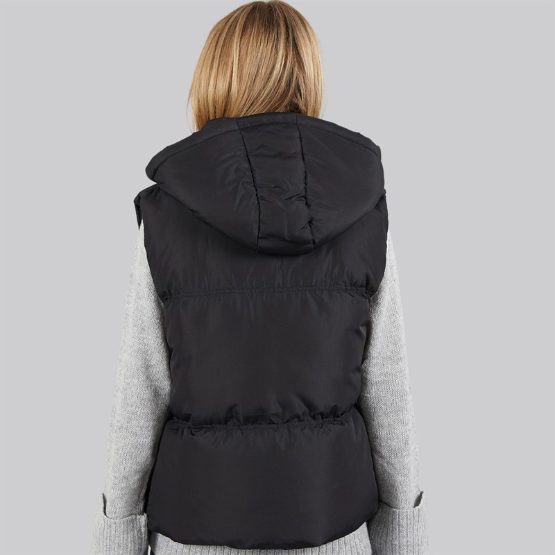 French Connection Womens Row Short Gilet Black