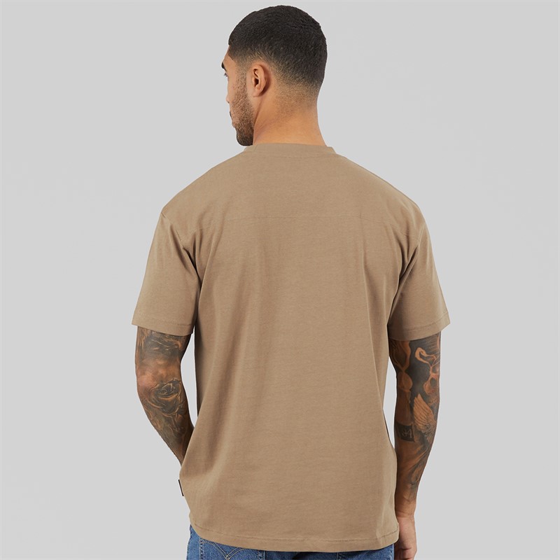 French Connection Mens Relaxed T-Shirt Mink