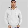 French Connection Mens FC Hoodie Light Grey Melange/Marine Lgt Grey Mel/Marine