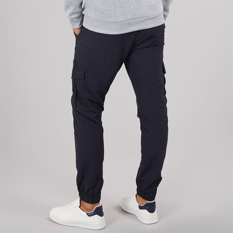 French Connection Mens Combat Tech Cargo Pants Marine