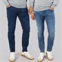 French Connection Mens FCUK Two Pack Slim Fit Jeans Ind50/Ind55