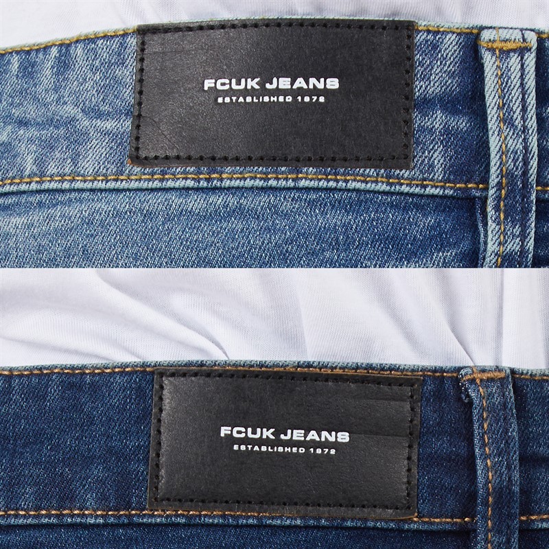 French Connection Mens FCUK Two Pack Slim Fit Jeans Ind50/Ind55