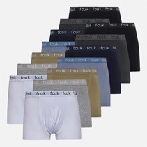 French Connection Mens Fourteen Pack FCUK Boxer Trunks Fcuk14 Multi