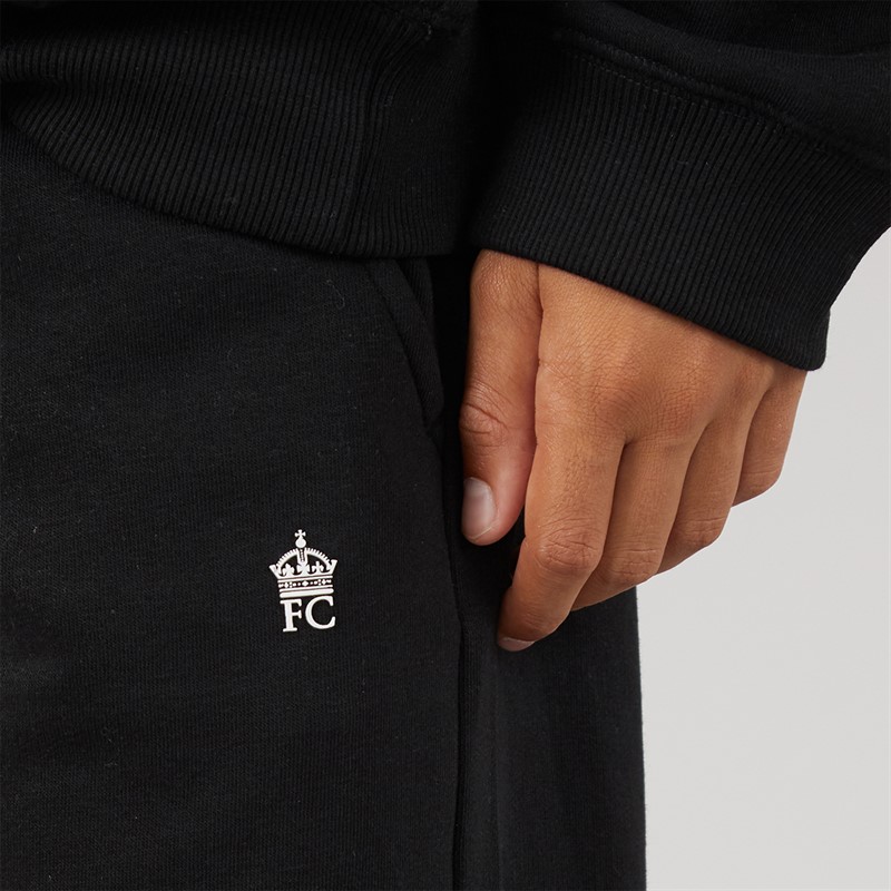 French Connection Boys FC Overhead Tracksuit Black/White