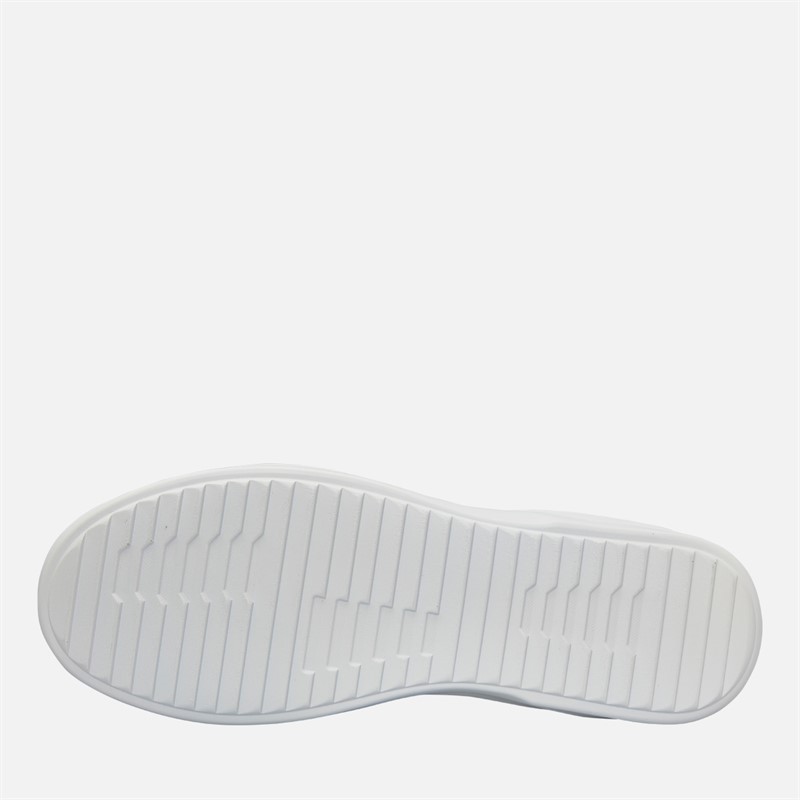 French Connection Mens Hybrid Court Trainers Black/White