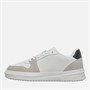 French Connection Mens Hybrid Court Trainers White/Black
