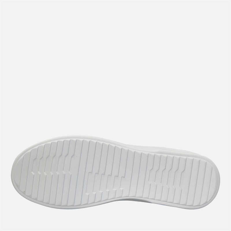 French Connection Mens Hybrid Court Trainers White/Black