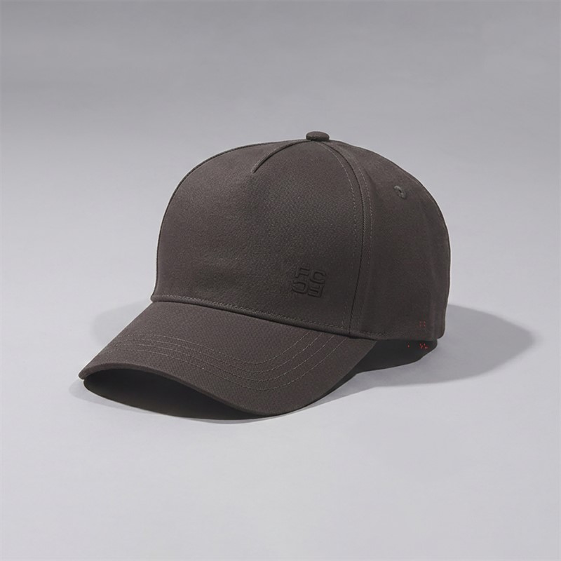 French Connection Mens Baseball Cap Woodland Grey