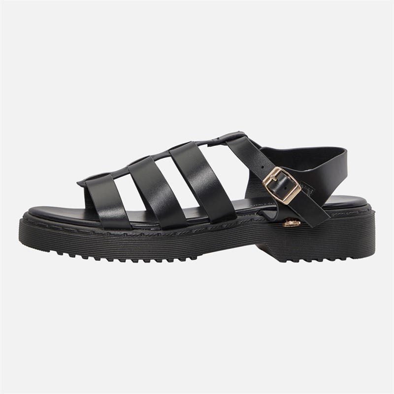 French Connection Womens Gladi Sandals Black