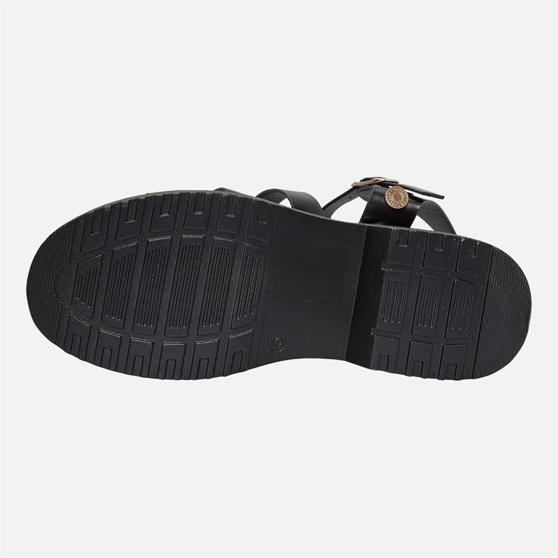 French Connection Womens Gladi Sandals Black