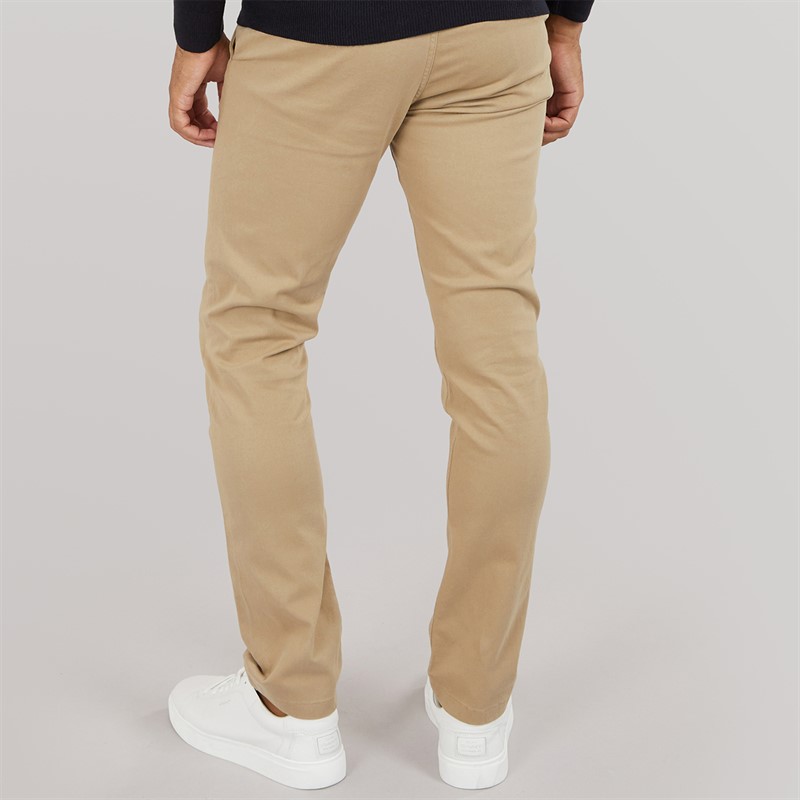 French Connection Mens Chinos Dark Stone