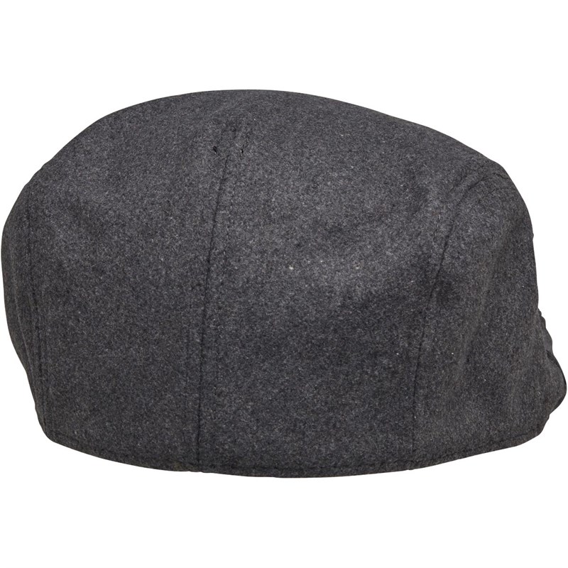 Buy French Connection Mens Winter Flat Cap Dark Charcoal