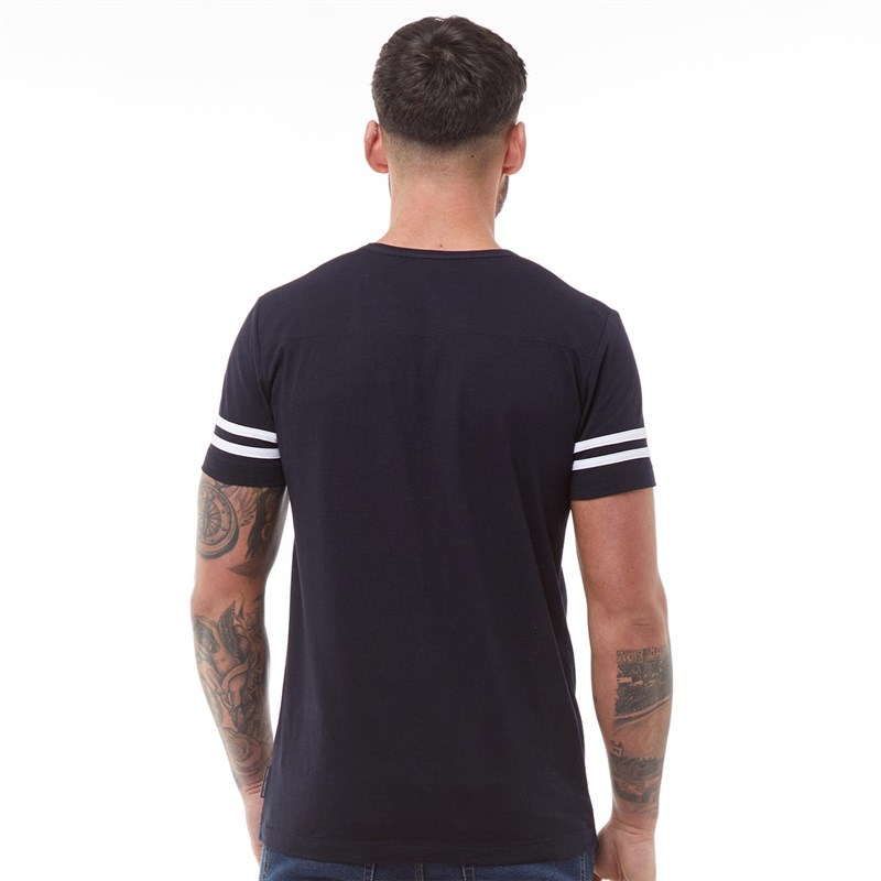 French Connection Tee-Shirt Homme Bleu Marine