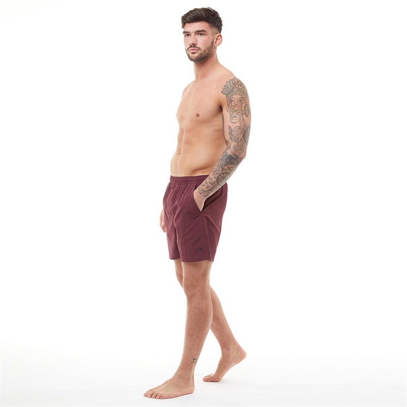 French Connection Mens Tas Contrast Swim Shorts Chateaux/Marine