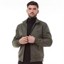 French Connection Męskie Kurtka Typu Harrington Ciemny Khaki
